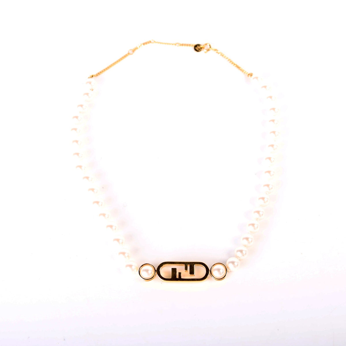 O'Lock Faux Pearl Necklace