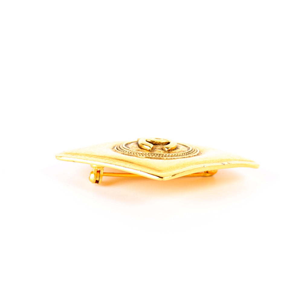 CC Diamond Brooch