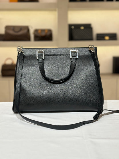 Gucci Jumi Medium Top Handle Black Shoulder Bag 564714 100884168