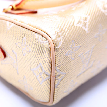 Louis-Vuitton Nano Speedy Monoglam