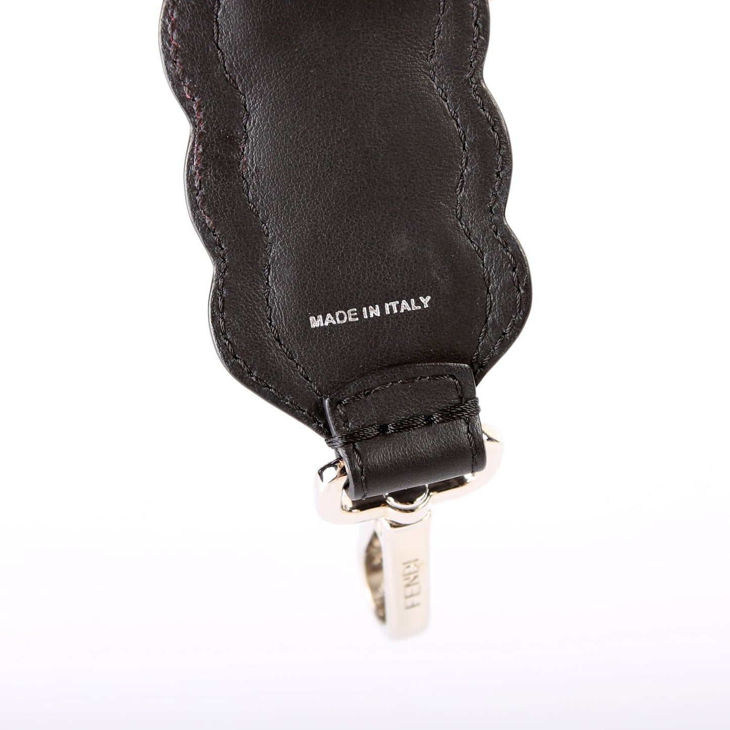 Pearl Embellished Snakeskin Strap