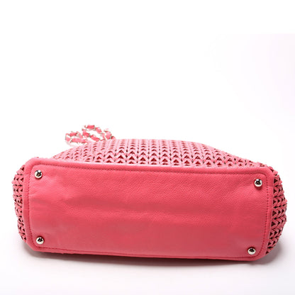 Braided Caviar Chain Tote 9M