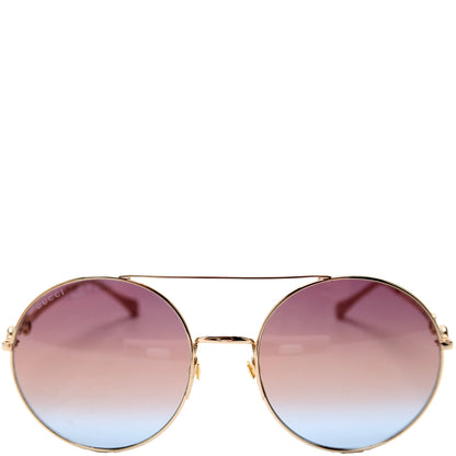 GG0878S Round Gradient Sunglasses