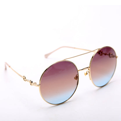 GG0878S Round Gradient Sunglasses