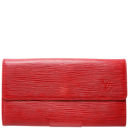 Louis-Vuitton Porte Monnaie Wallet Epi