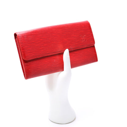 Louis-Vuitton Porte Monnaie Wallet Epi