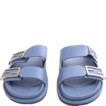 Pearland FF Leather Slide Sandals Size 38