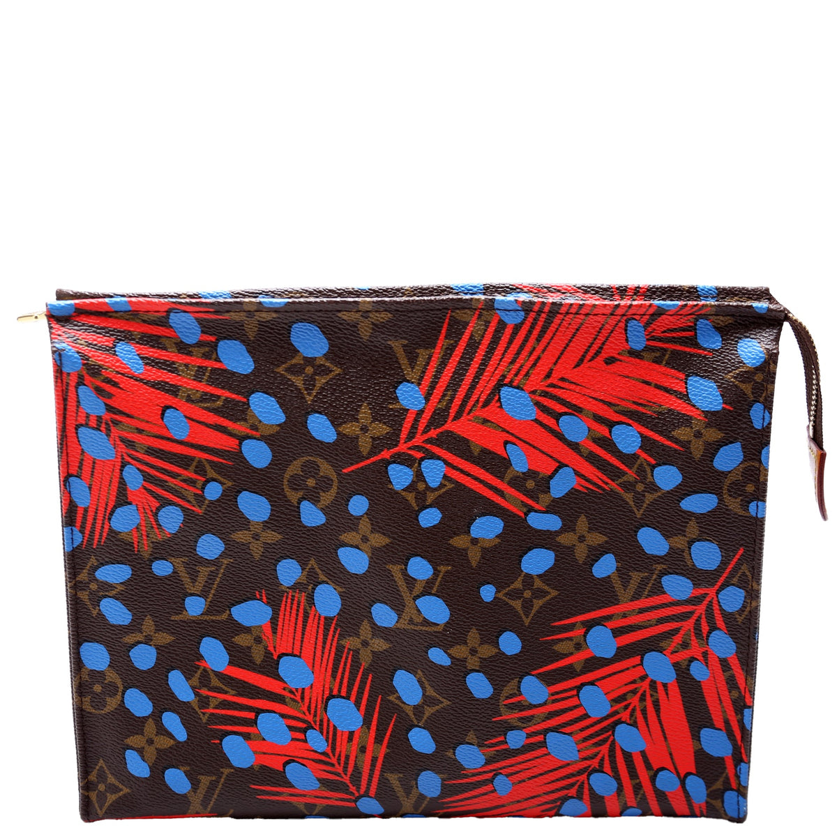 Toiletry Pouch 26 Jungle Dots Monogram
