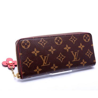 Clemence Wallet Flower Monogram