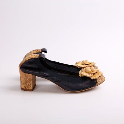Spirit Pumps Cork/Lambskin Size 35.5