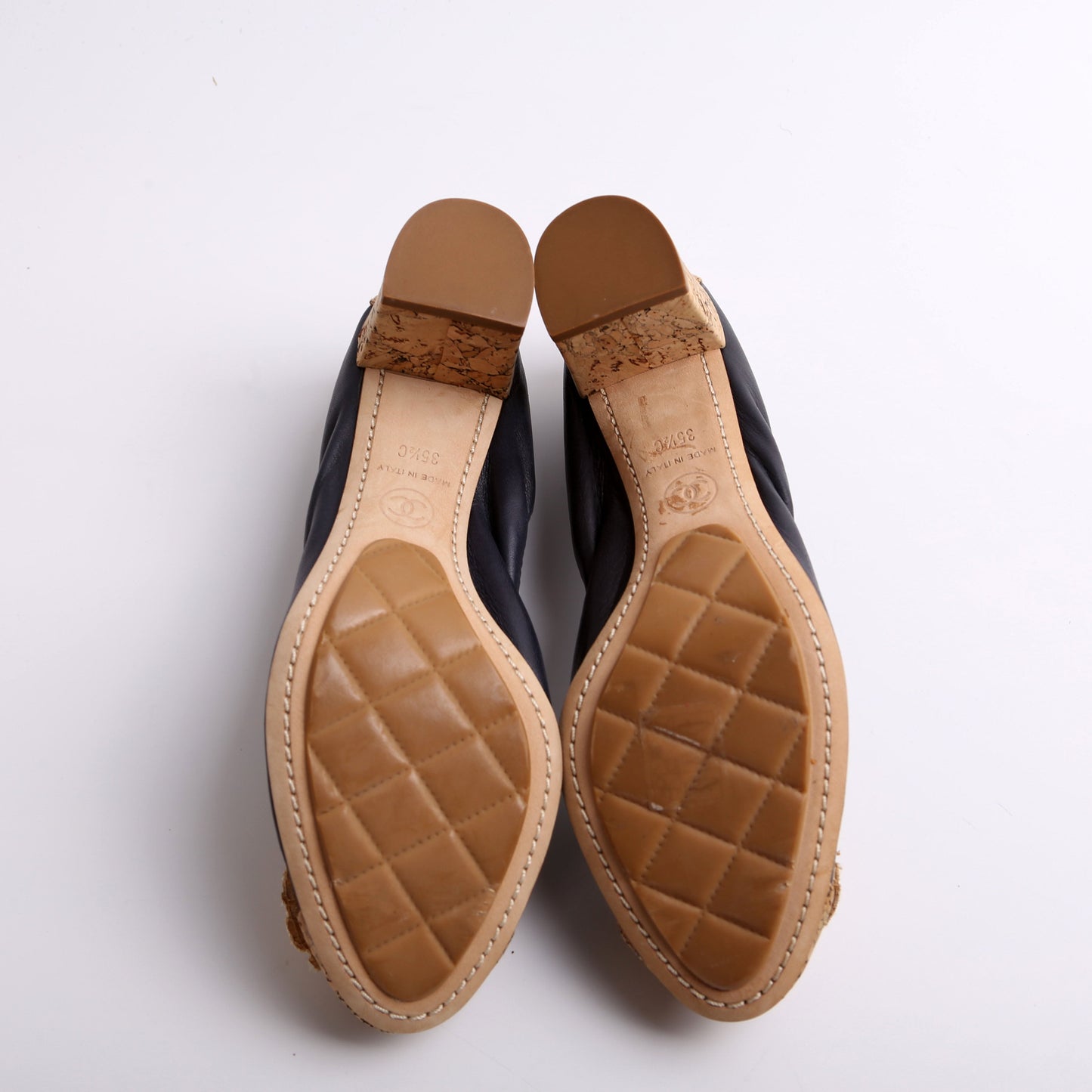 Spirit Pumps Cork/Lambskin Size 35.5