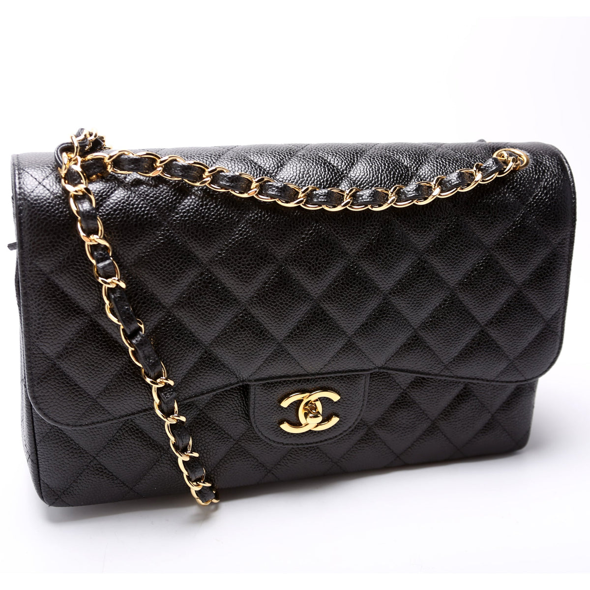 Classic Flap Jumbo Caviar 25-28M