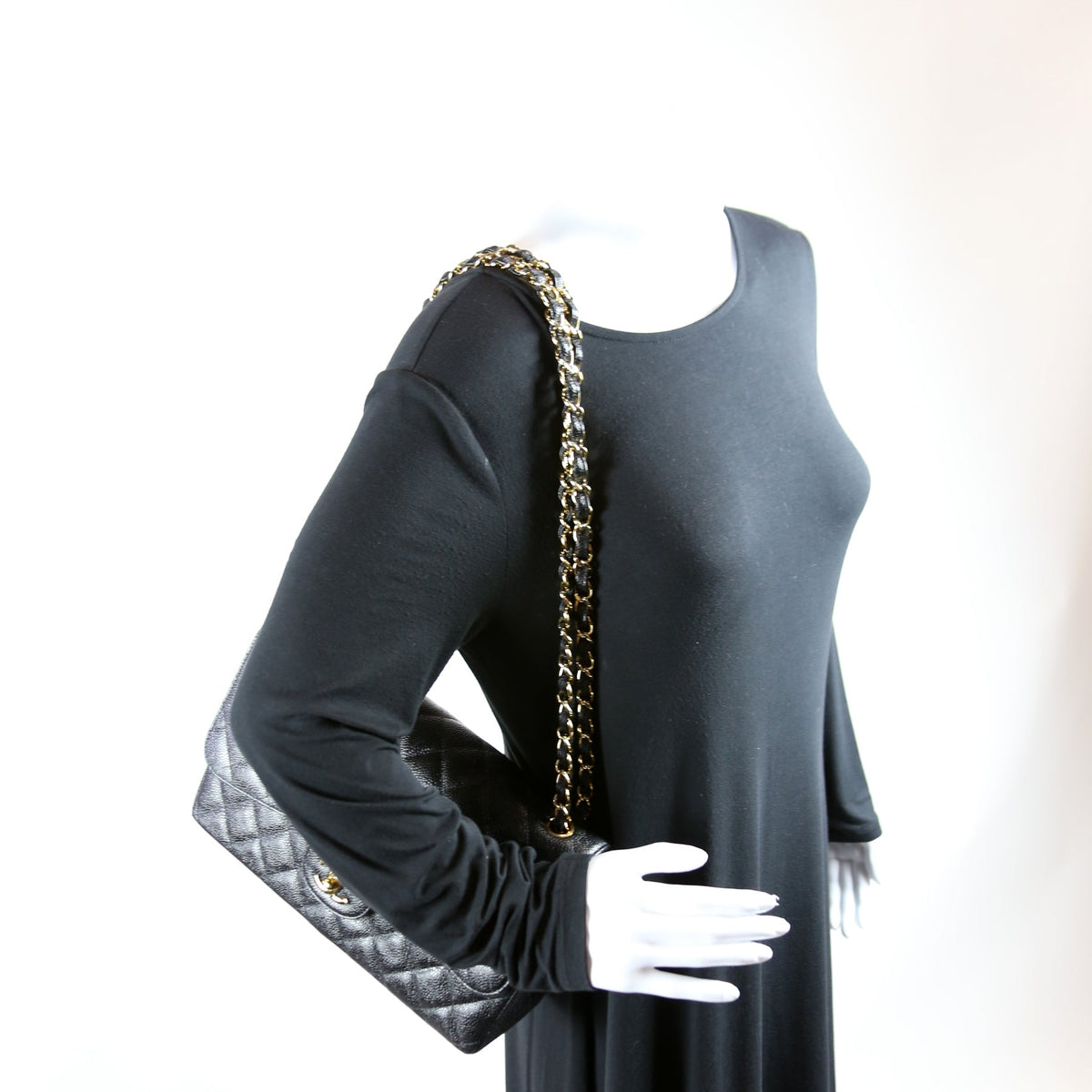 Classic Flap Jumbo Caviar 25-28M