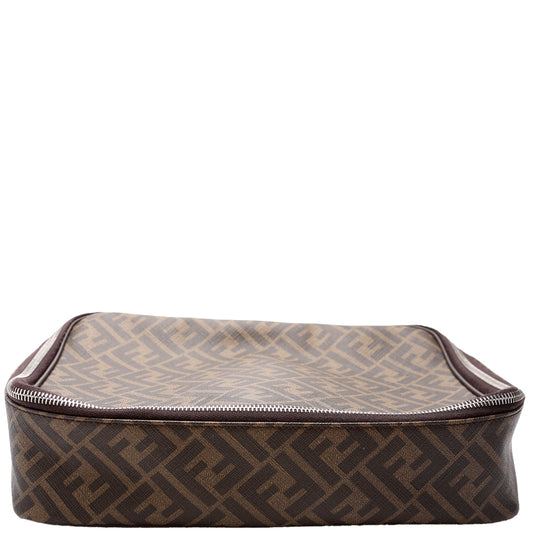 7N0128 FF Coated Canvas Large Travel Organizer Bag