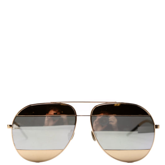 Split 1 Aviator Sunglasses 000DC