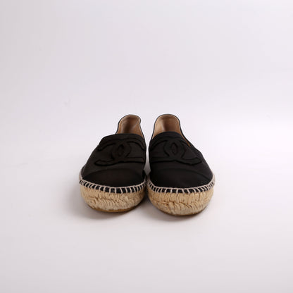CC Satin Espadrilles Size 39