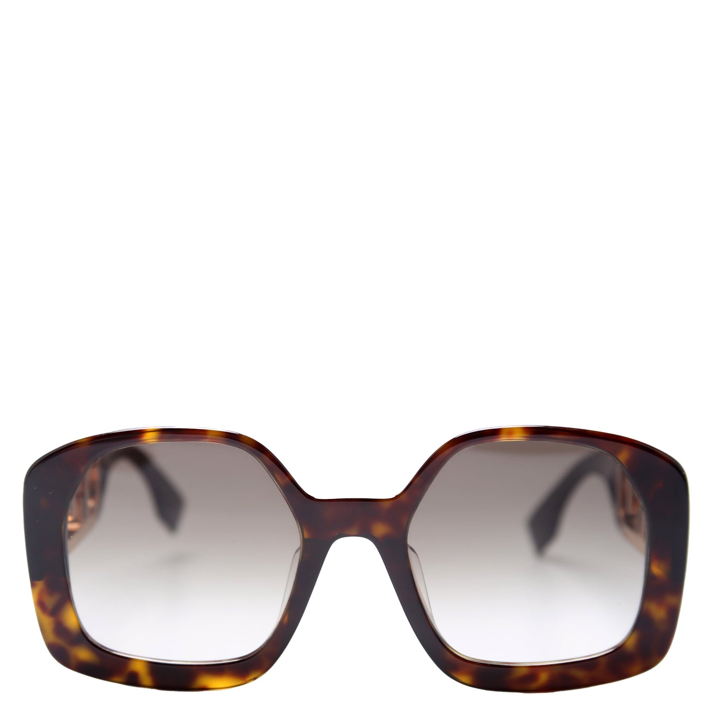 FE40048U O'Clock Geometric Acetate Sunglasses
