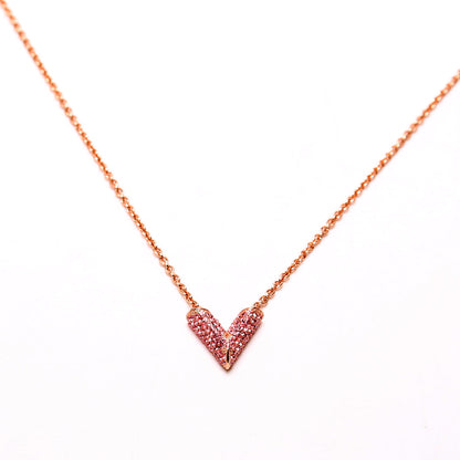 Essential V Crystal Strass Necklace