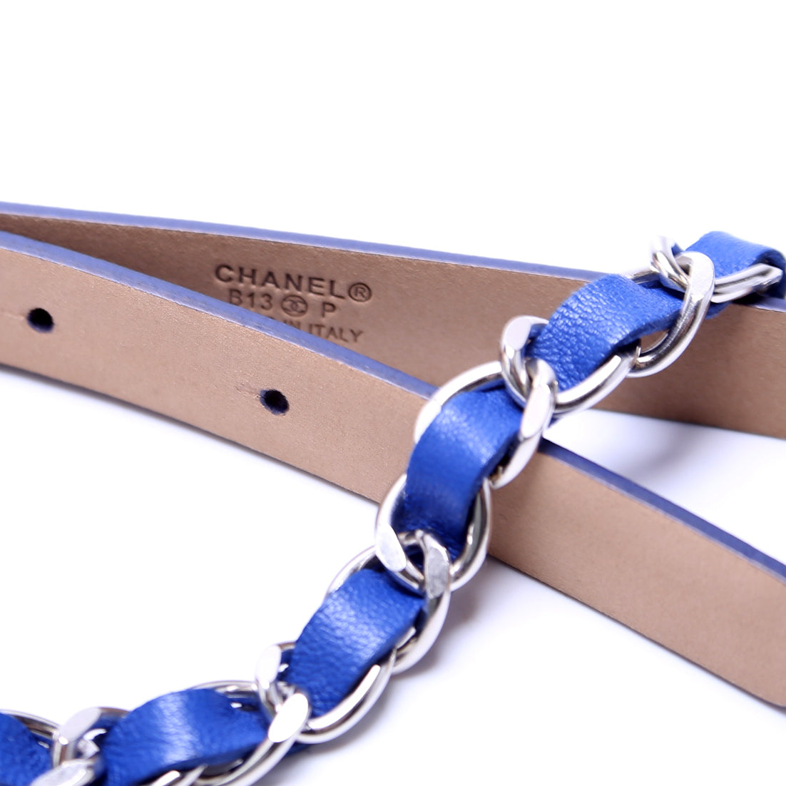 CC Chain Leather Belt Size 85/34