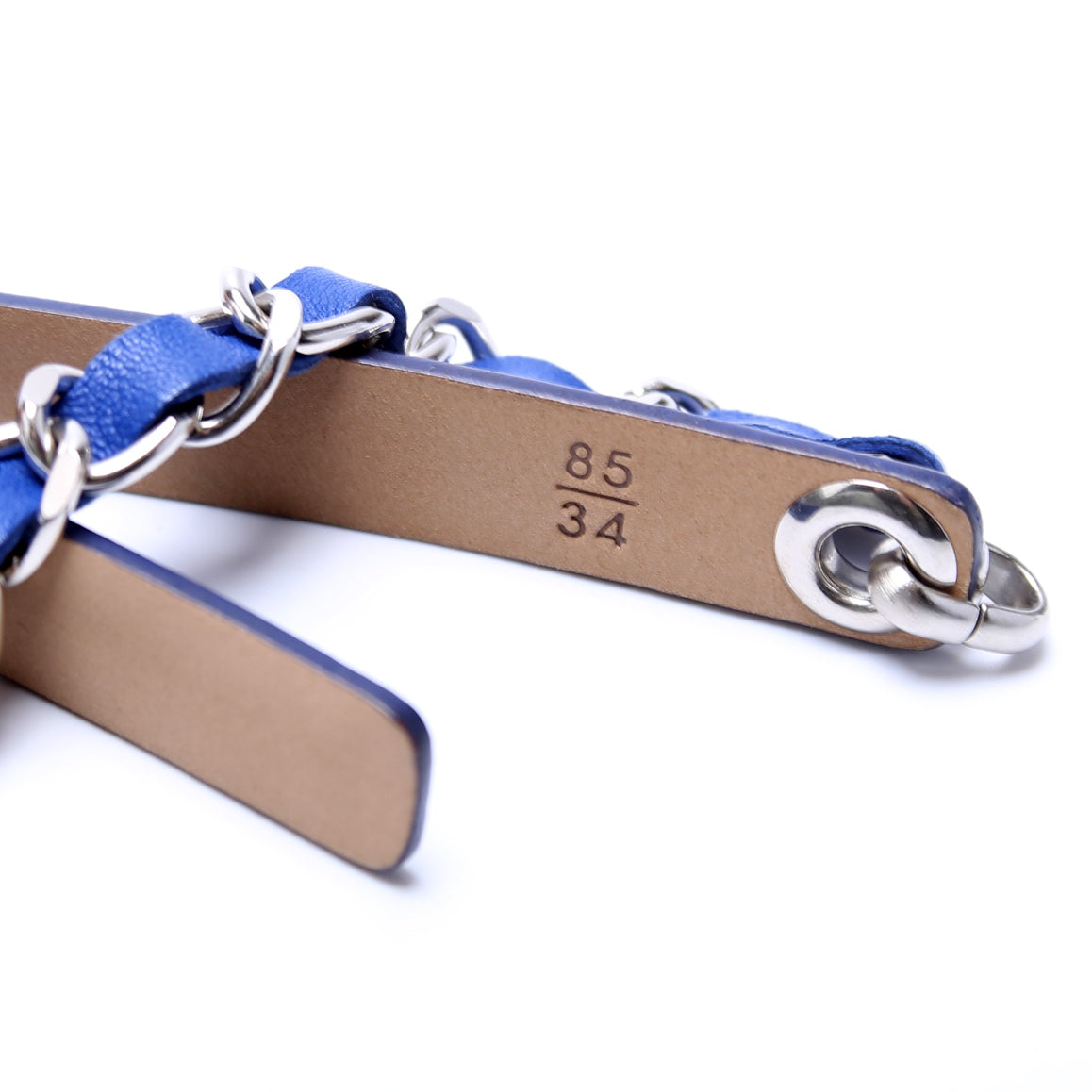 CC Chain Leather Belt Size 85/34