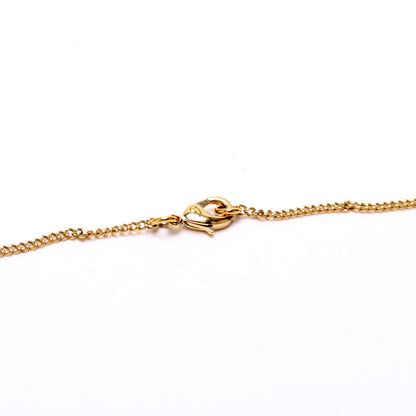 CC W/Rhinestone Drop Pendant