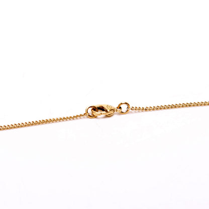CC W/Rhinestone Drop Pendant