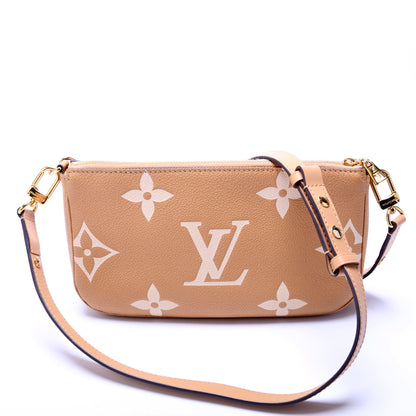 Multi Pochette Bicolor Empreinte