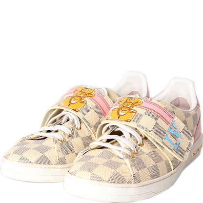 Frontrow Summer Trunks Damier Azur Sneakers Size 39