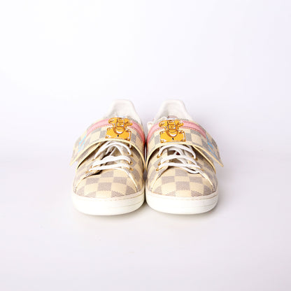 Frontrow Summer Trunks Damier Azur Sneakers Size 39