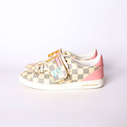 Frontrow Summer Trunks Damier Azur Sneakers Size 39