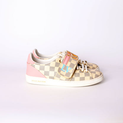 Frontrow Summer Trunks Damier Azur Sneakers Size 39