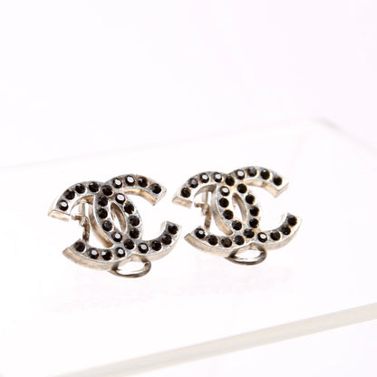 CC Studded Clip On Earrings