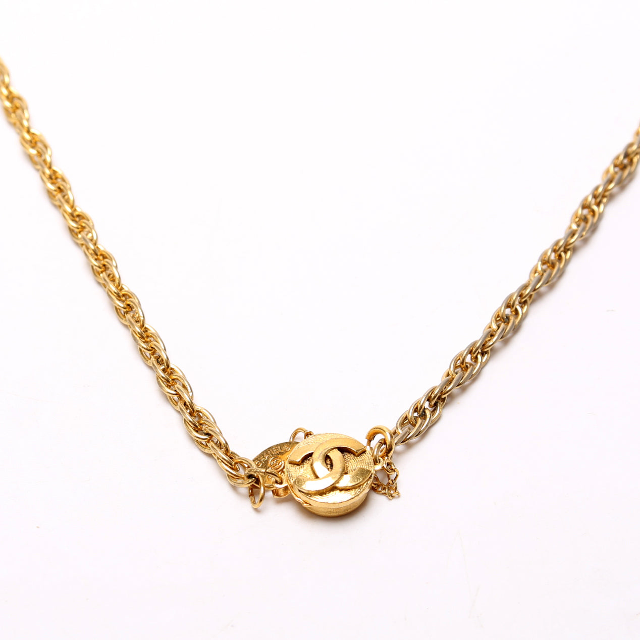 Pearl Camellia Flower Long Vintage Necklace