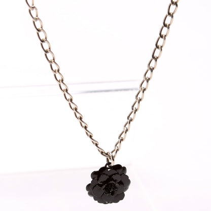 Camellia Flower Resin Necklace