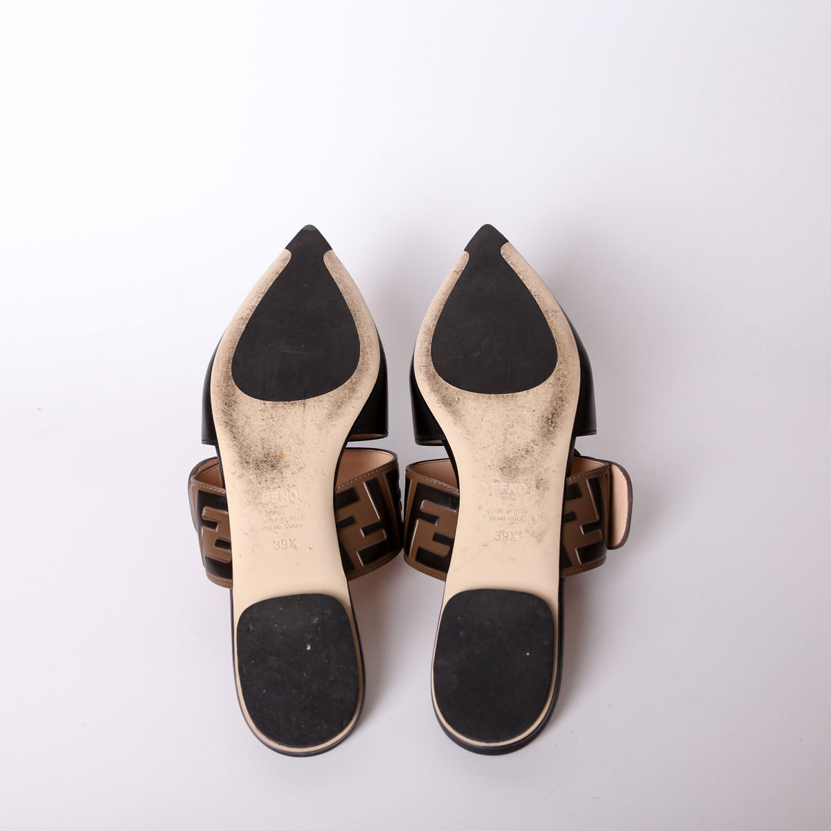 FF Pointed Toe Mules Size 39.5
