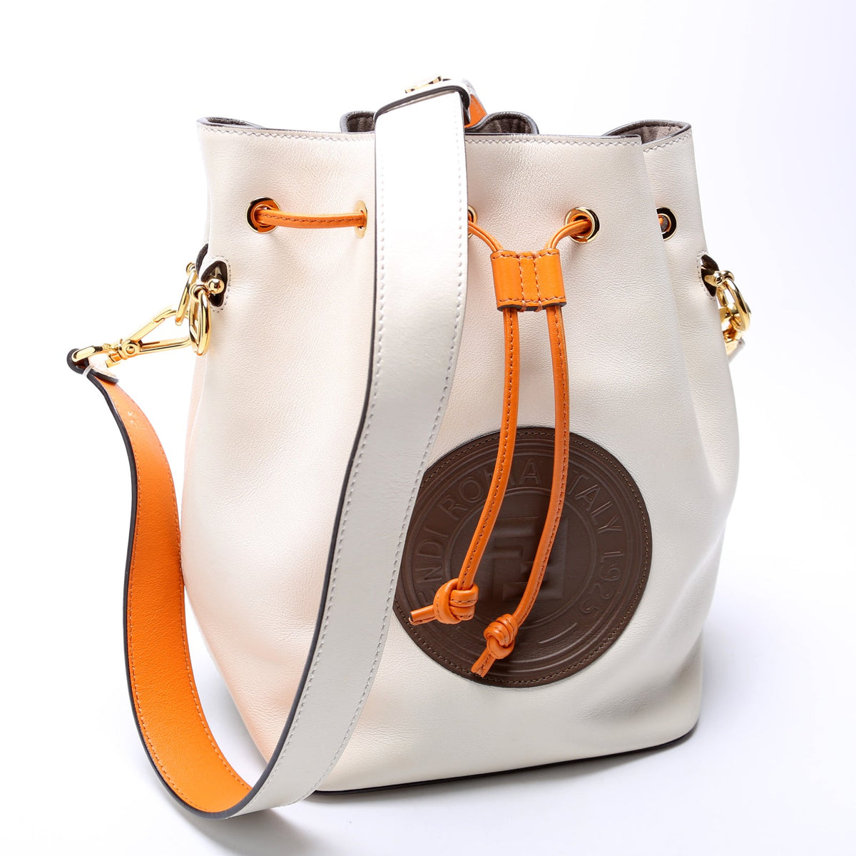 Grande Mon Tresor Bucket FF Leather