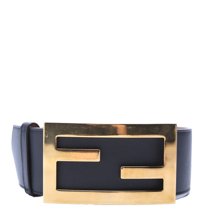 FF Buckle Wide Leather Belt 85/34