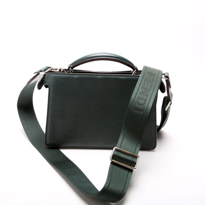 Fendi x Marc Jacobs FF Embossed Peekaboo Iseeu Crossbody 7VA582 Green