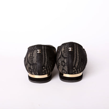 Lace Ballet Flats Size 39