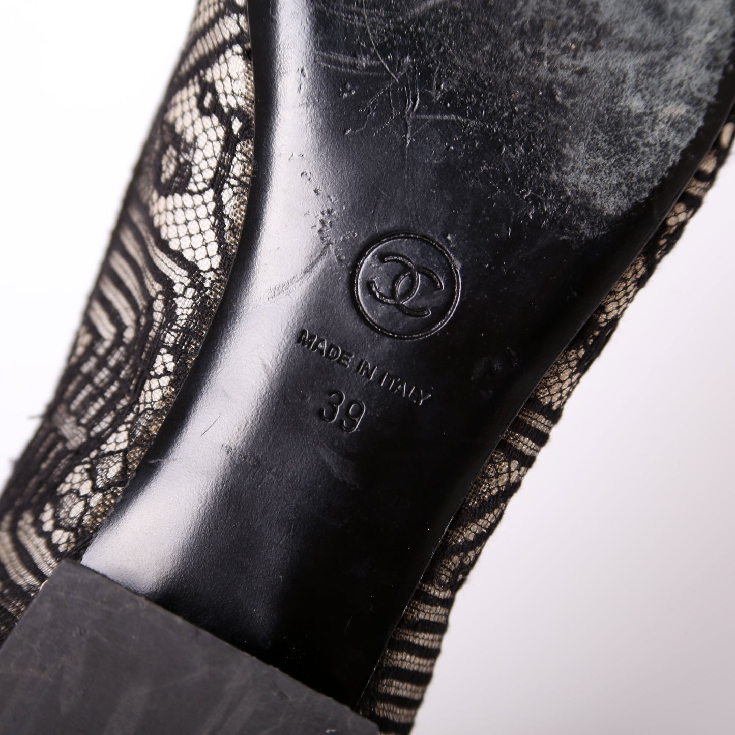 Lace Ballet Flats Size 39