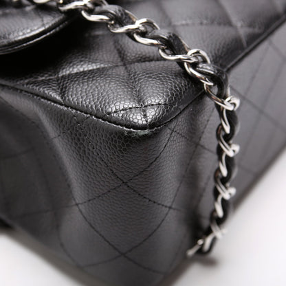 Classic Flap Jumbo Caviar RFID Black