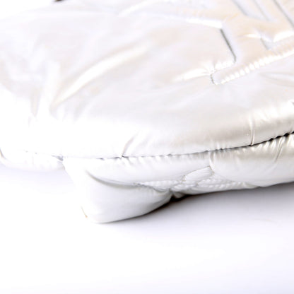 Maxi Bumbag Pillow Monogram Silver