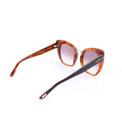 TF553 Samantha Cat Eye Sunglasses Black/Brown