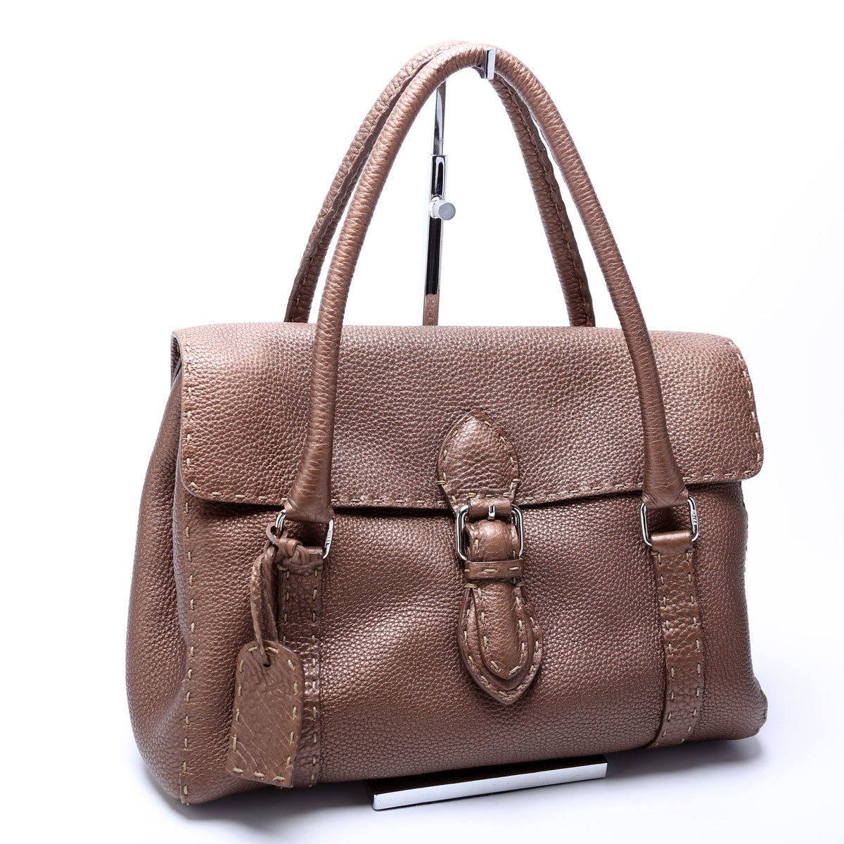 Linda Selleria Leather Medium Brown