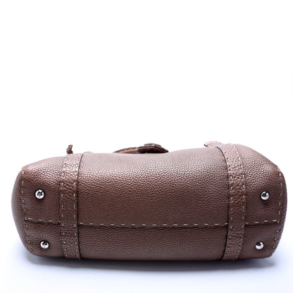 Linda Selleria Leather Medium Brown