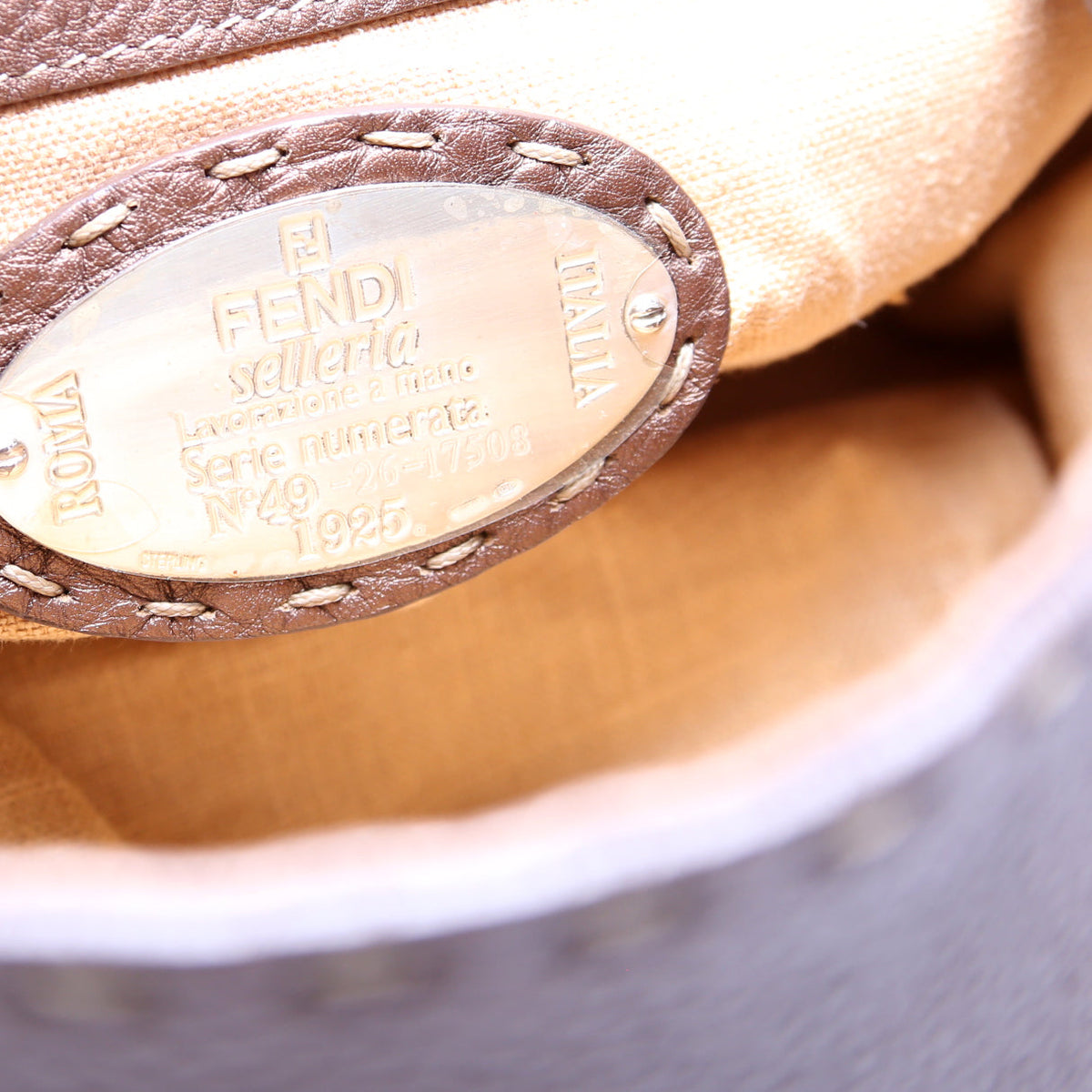 Linda Selleria Leather Medium Brown