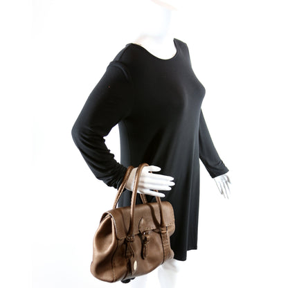 Linda Selleria Leather Medium Brown