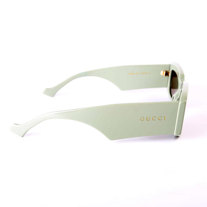 GG1426S Rectangle Sunglasses Green