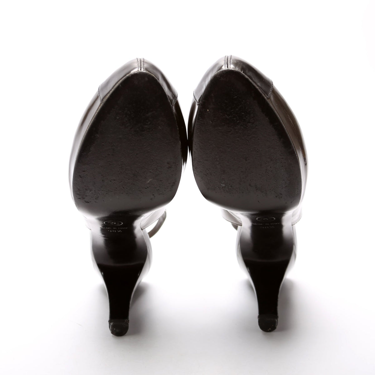 CC Cap Toe Slingback Pumps Size 38.5