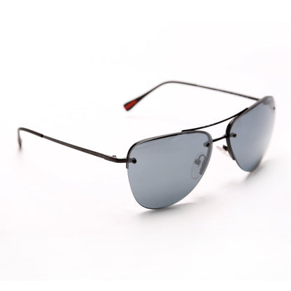 SPS 53R Sport Aviator Sunglasses Black
